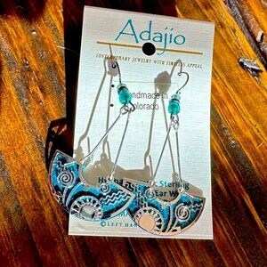 Sterling silver earrings- made in Colorado